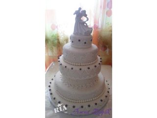 Свадебный 6-ти ярусный торт (Киев)