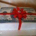Торт "Пачка долларов с бантом" (Київ)