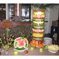 Кейтеринг,Фруктовый стол, шоколадный фонтан,фруктовая пальма Донецк, (Київ)