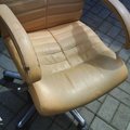 Реставрация офисного кожаного кресла (Донецк)