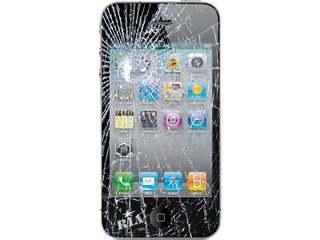 Замена разбитого сенсорного стекла на iPhone - Ди.Сервис (Донецьк)