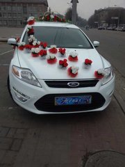 Авто на свадьбу - Аренда (прокат) Форд Мондэо (белоснежного цвета) (Каменское)