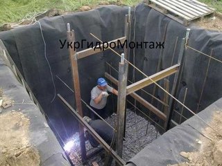 Устройство фундамента под водонапорную башню Рожновского ВБР, реставрация вся Украина (Новомосковськ)