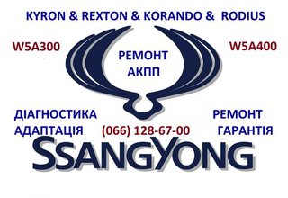 Ремонт АКПП SSangYong Kyron Rexton Korando (Дубно)