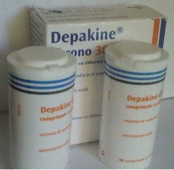 Постоянно продаю Депакин Хроно 300 мг Depakine Chrono 300 mg таблетки №100 (Одеса)
