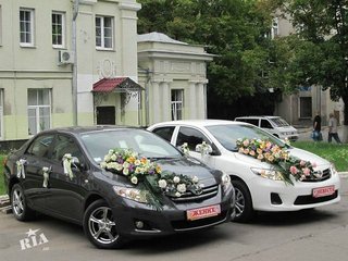 Свадебное авто TOYOTA CAMRY,COROLLA (Харьков)