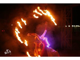 Огненное шоу для торжественного мероприятия (Киев)