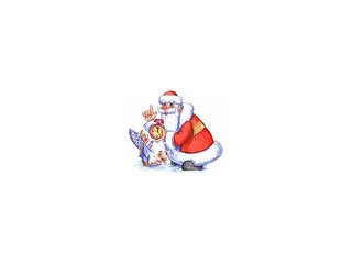 Дед Мороз и Снегурочка! (Луганськ)