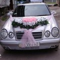 Оформление, дизайн Свадебное украшение на машину (Вінниця)
