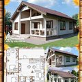 Построим деревянный дом из евробруса 125 м.кв. (Симферополь)