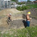 выкорчевываем выкопоим пень, копаем ямы, земляные работы (Донецк)