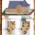 Построить рубленый дом канадской рубки 171 м² в Крыму (Сімферополь)