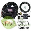 STAG 200 GoFast поставить с форсунками hana хана на авто установить гбо оборудование Atiker (Черкаси)