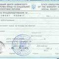 Разрешение на трудоустройство иностранца (Киев)
