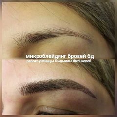 Обучение микроблейдингу губ, глаз, бровей в школе Настасьи Новосели (Дніпро)