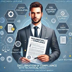 Декларування відповідності технічним регламентам – надійно та оперативно з “Фрідман-Україна”! (Київ)