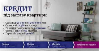 Кредит під заставу нерухомості без перевірок у Києві. (Київ)