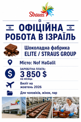 Робота в Ізраїль (Івано-Франківськ)