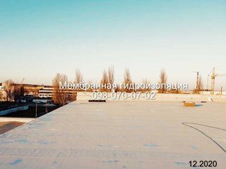 Укладка кровельной ПВХ мембраны в Краматорске (Краматорськ)