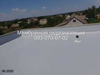 Укладка мембраны ПВХ в Приморске (Приморськ)